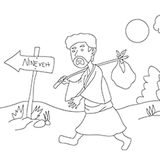 Jonah Coloring Pages