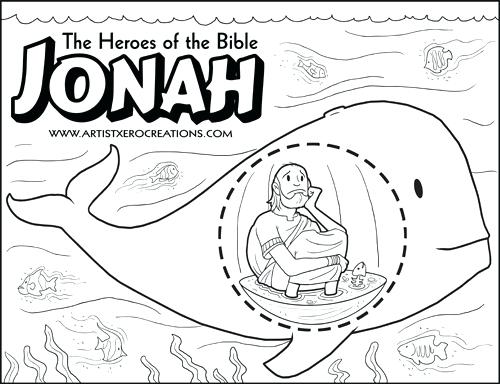 500x384 Jonah Coloring Page The Heroes Of The Bible Coloring Pages Jonah