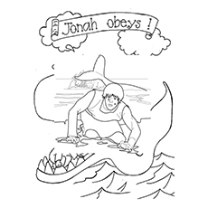Jonah Coloring Pages Printable