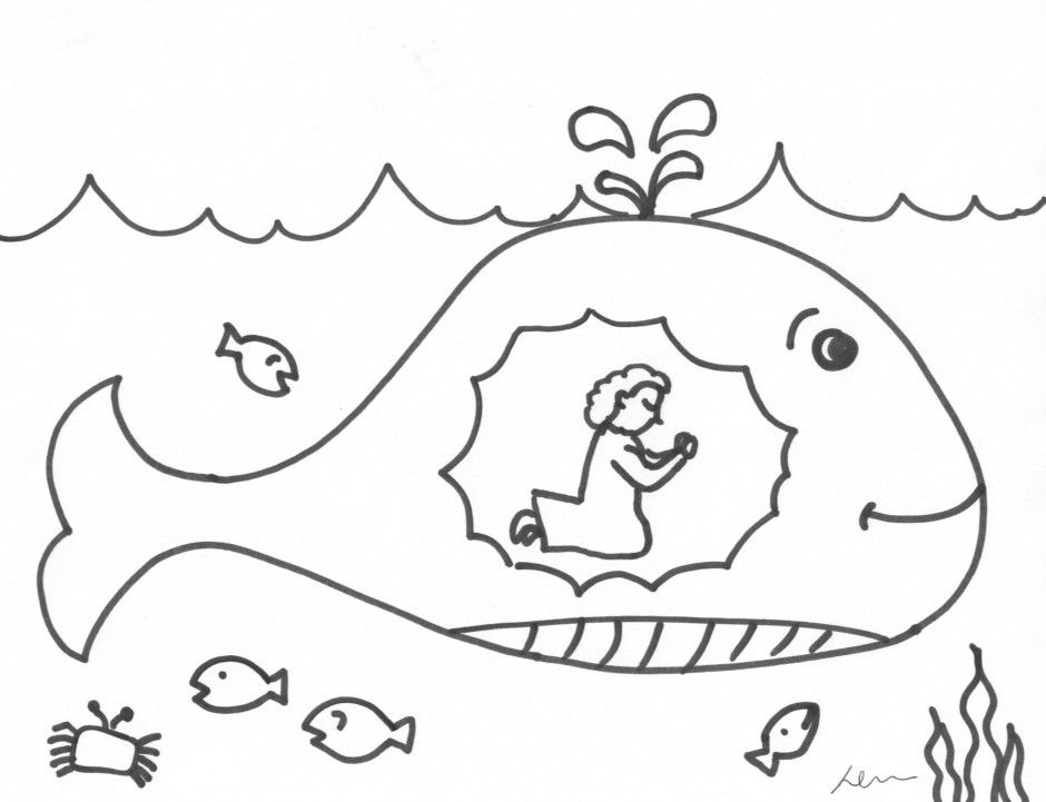 940x721 Jonah Printable Coloring Pages Extra Coloring Page 223069 Jonah