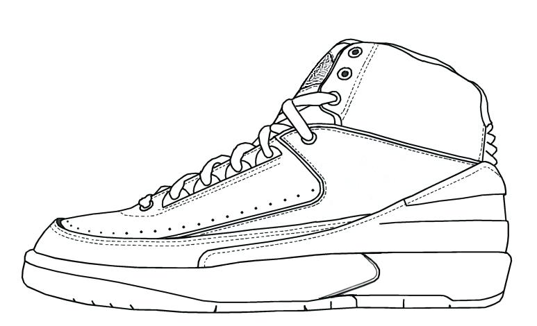 773x470 Jordan Coloring Page 0 Images About Shoe Designs On Coloring Air