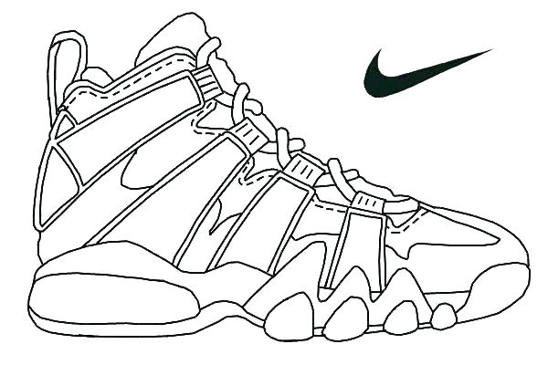 600x400 Sneakers Coloring Pages Photos Coloring Pages Shoes With Sneakers