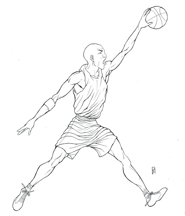 725x850 Lovely Michael Jordan Coloring Pages For Coloring Pages 32 Air