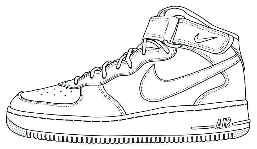 822x476 Air Jordan Coloring Pages Air Max 1 Coloring Page Air Jordan 7
