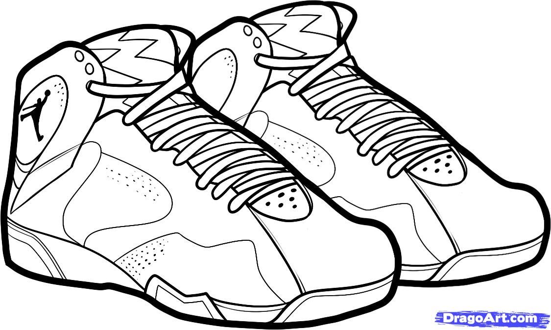 1125x673 Michael Jordan Coloring Pages How To Draw Air Jordan Bordeaux