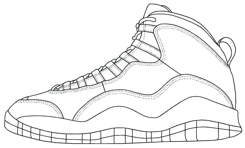 835x506 Jordan Shoes Coloring Pages Coloring Page 0 Images About Shoe