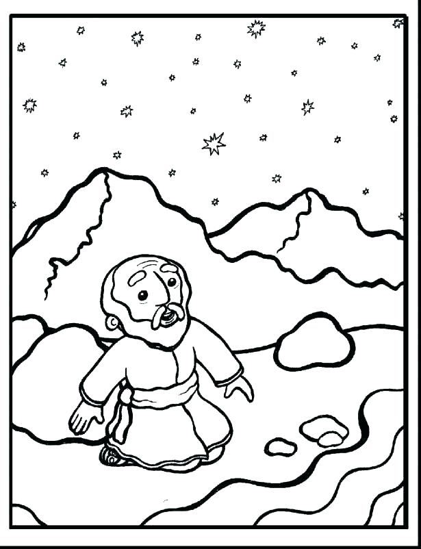 615x802 Free Printable Bible Coloring Pages Joseph Page Coat Of Colors