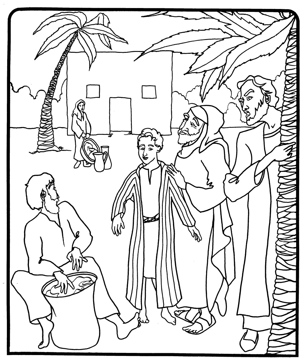 1016x1200 Bible Coloring Pages Joseph His Brothers Best Of Coloring Pages
