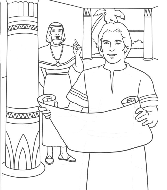 690x785 Excellent Ideas Joseph Coloring Pages And Brothers Page Bible