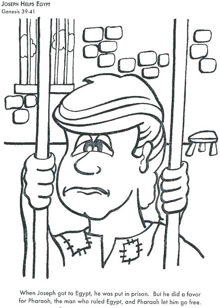 443x619 Joseph Sold Into Slavery Coloring Pages
