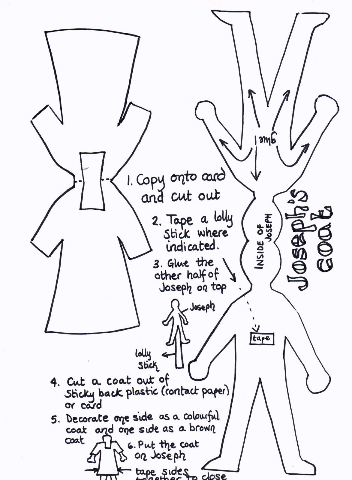 1173x1600 Joseph And The Coat Of Many Colors Coloring Page