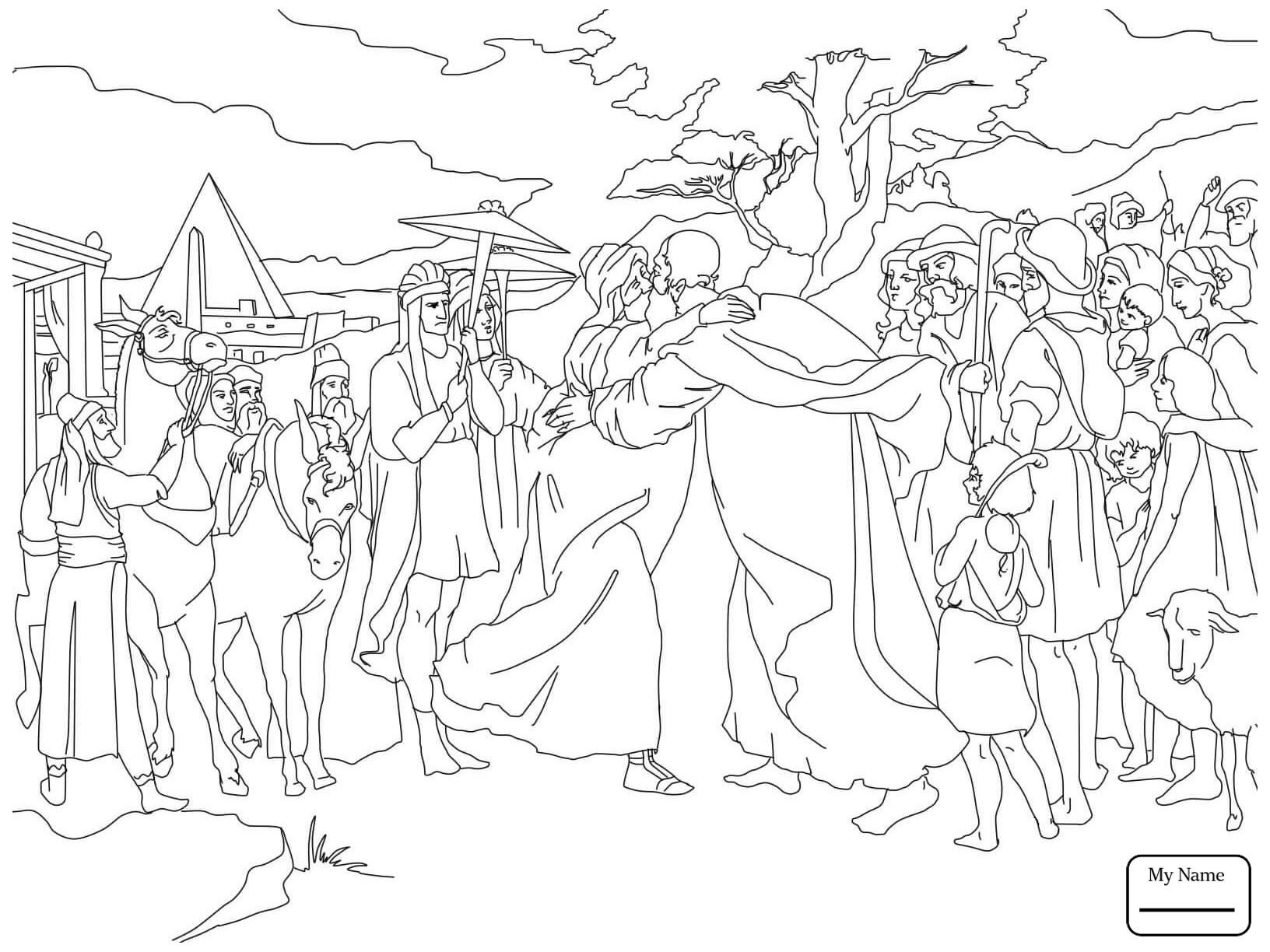 1632x1224 Joseph Coat Of Many Colors Christianity Bible Coloring Pages