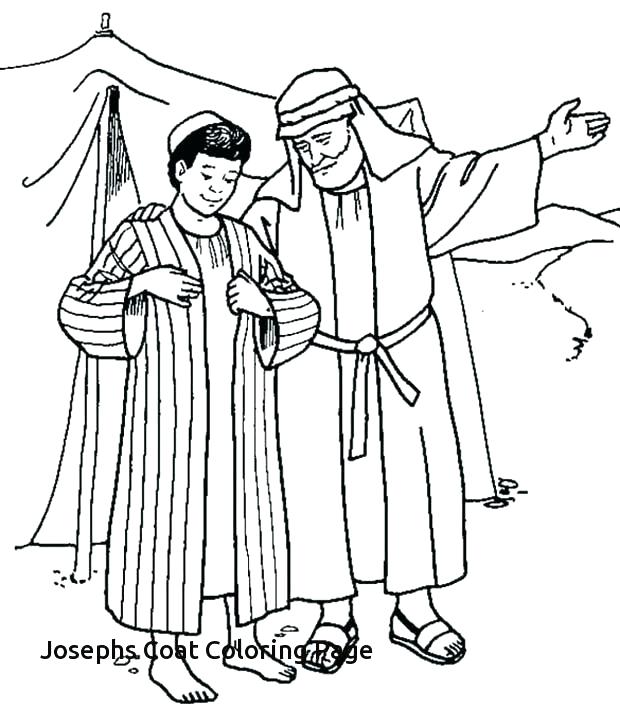 620x707 Joseph Coat Of Many Colors Coloring Page