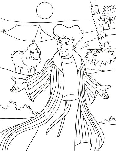 386x500 In His Coat Of Many With In His Coat Of Many Colors Josephs New