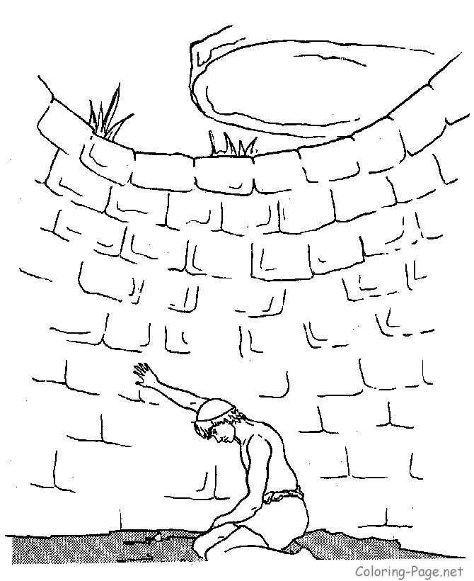 Joseph Coloring Pages Preschool