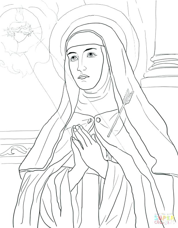 618x789 St Joseph Coloring Page Smith Coloring Pages Large Size