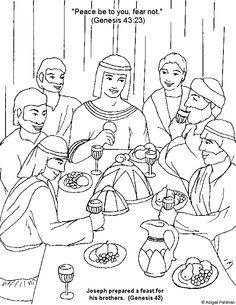 236x305 Joseph Second In Command To Pharaoh Coloring Sheets
