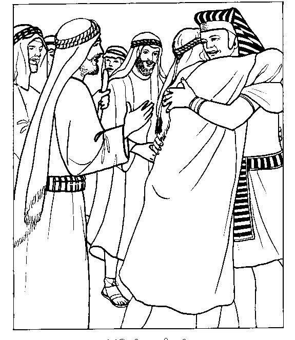 575x663 Story Of Joseph Coloring Pages Extravagant Joseph Bible Story