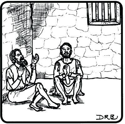 400x396 Joseph Prison Coloring Page And In Shared By