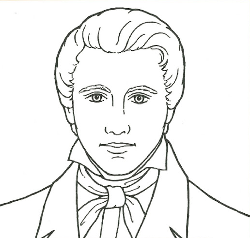 516x492 Prophet Joseph Smith Coloring Page Amp Coloring Book