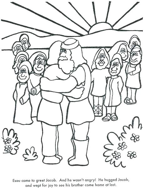 463x601 Joseph And His Brothers Coloring Page