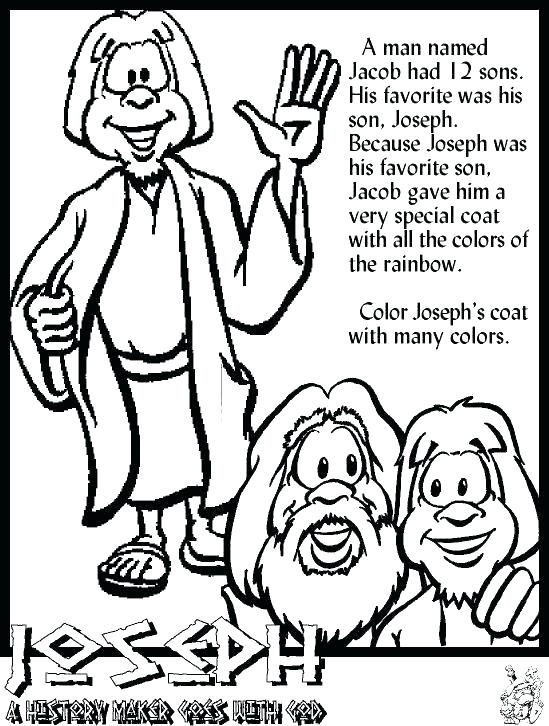 549x726 Joseph Coat Of Many Colors Coloring Page Awesome Coat Of Many