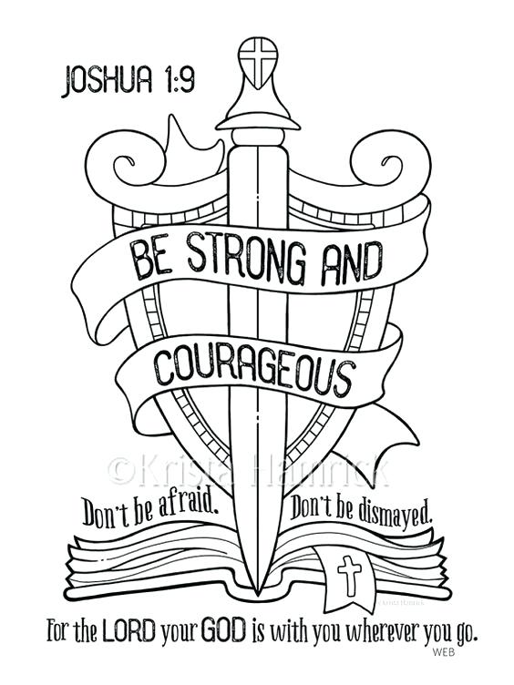 564x752 Unique Joshua Caleb Coloring Pages For Be Strong