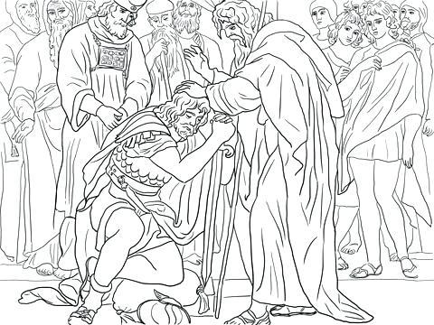 480x360 Joshua And Caleb Bible Coloring Pages Is Named The Successor