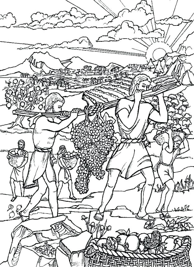Joshua Coloring Pages