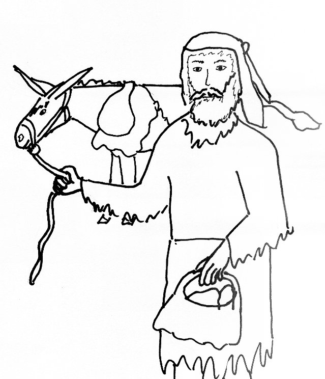 639x744 Bible Story Coloring Page For Joshua And The Gibeonites Free