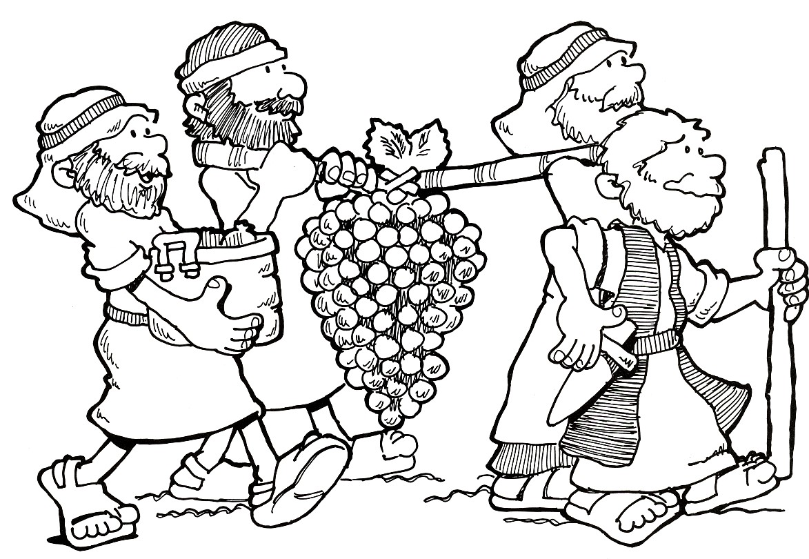 1173x810 Coloring Joshua Jericho Coloring Page