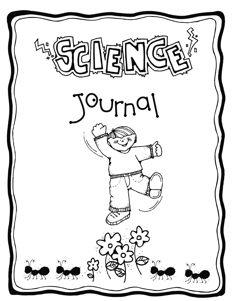 800x1035 Science Journal Coloring Pages