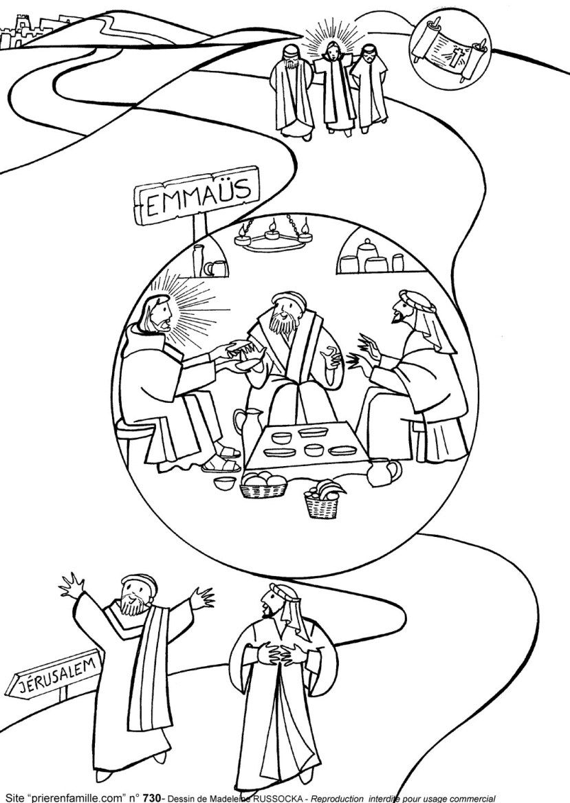 829x1168 Emmaus Geschichte Religionsunterricht Luke 24