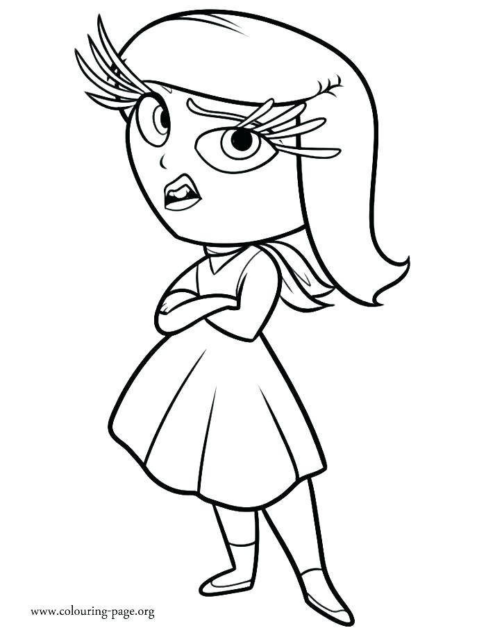 700x918 Joy Coloring Pages