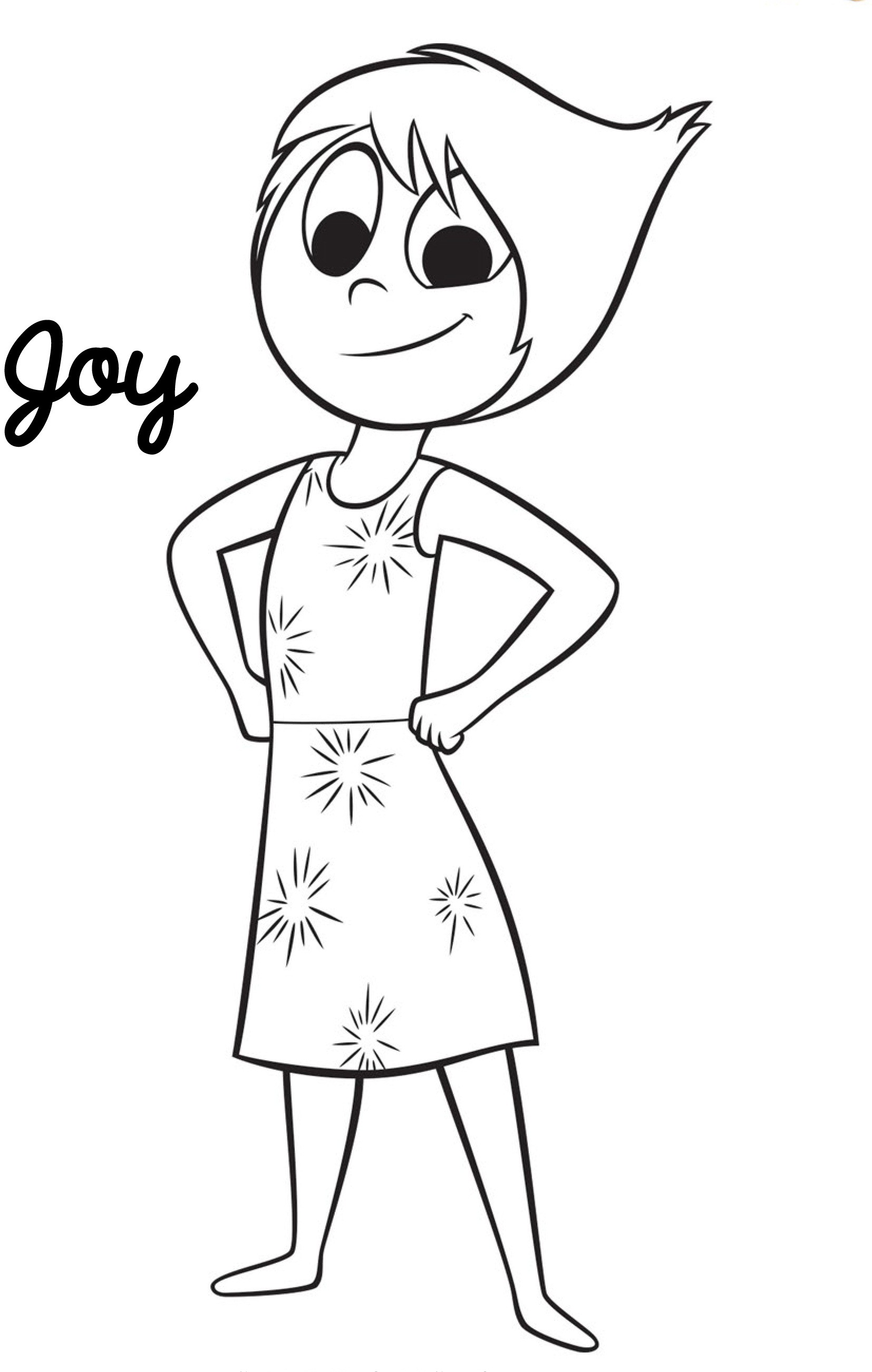 1654x2601 Inspiration Gallery Of Joy Coloring Page Inside Out In Inside