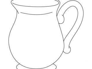 320x240 Pitcher Coloring Pages Jug Coloring Page Download Free Jug
