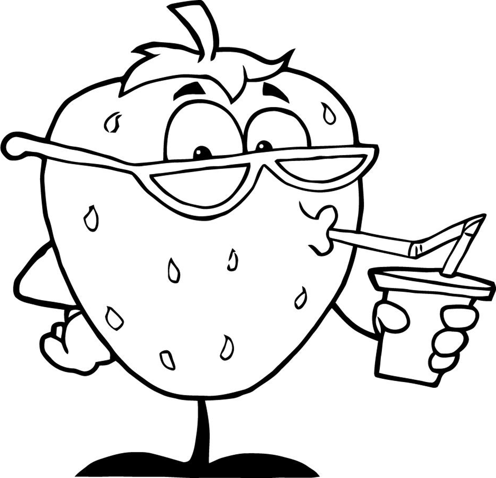 1000x965 Food Printable Coloring Page Kids Nature And Food Types Coloring