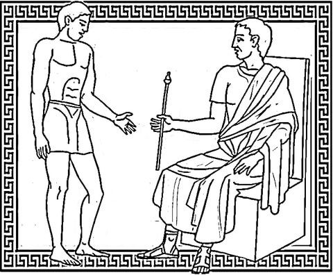 480x396 Julius Caesar And Brutus Coloring Page.jpg Dibujos