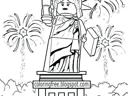 440x330 July 4th Fireworks Coloring Pages Of Page 3 9 Amazing With Stars