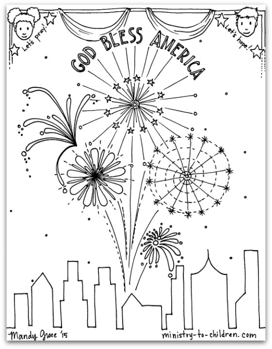 561x720 41 4th Of July Color Pages, 4th July Slipper Coloring Page
