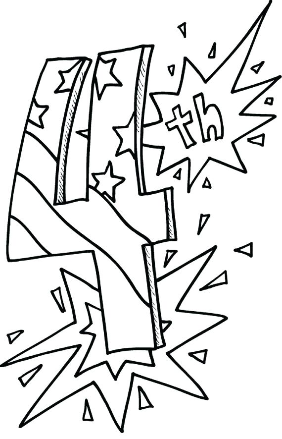 570x886 4th Of July Coloring Pages Of Color Pages Of Coloring Pages