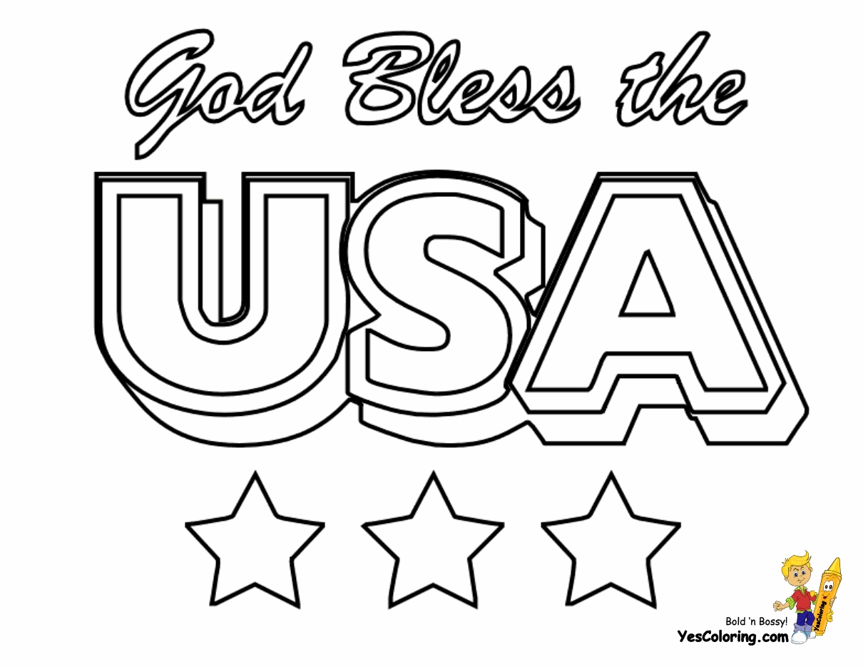 July Coloring Pages