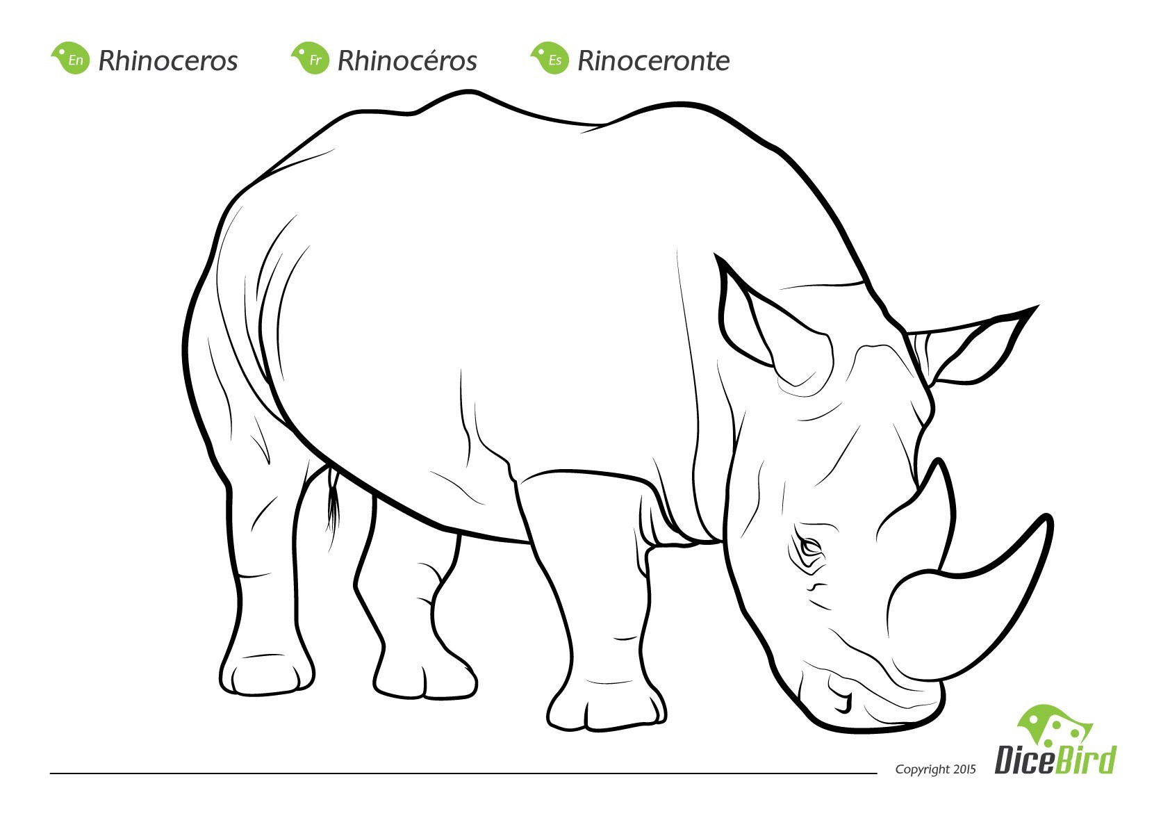 1684x1190 Sizable Rhino Coloring Page Angry Free Printable Pages