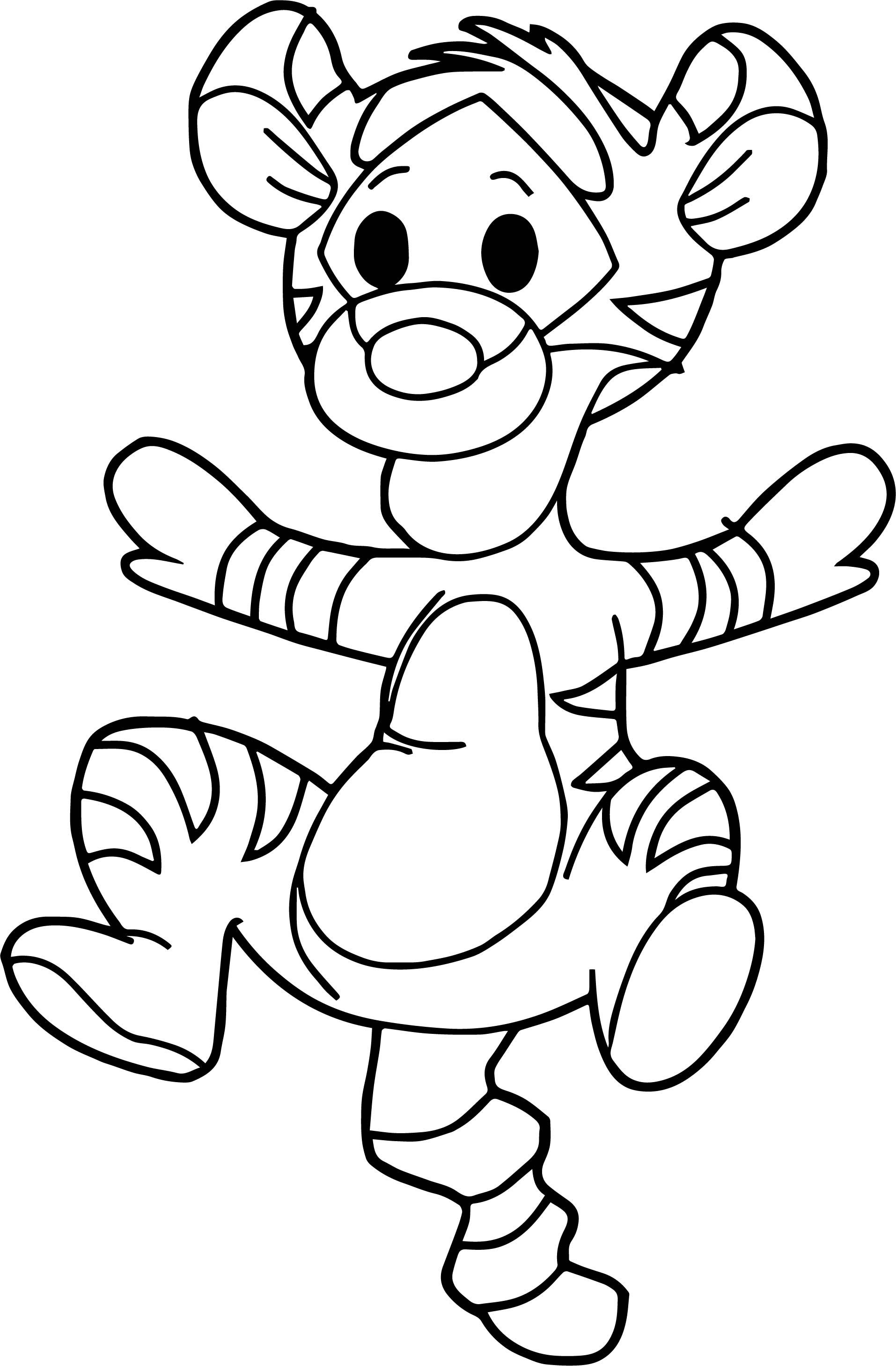 Jump Coloring Page