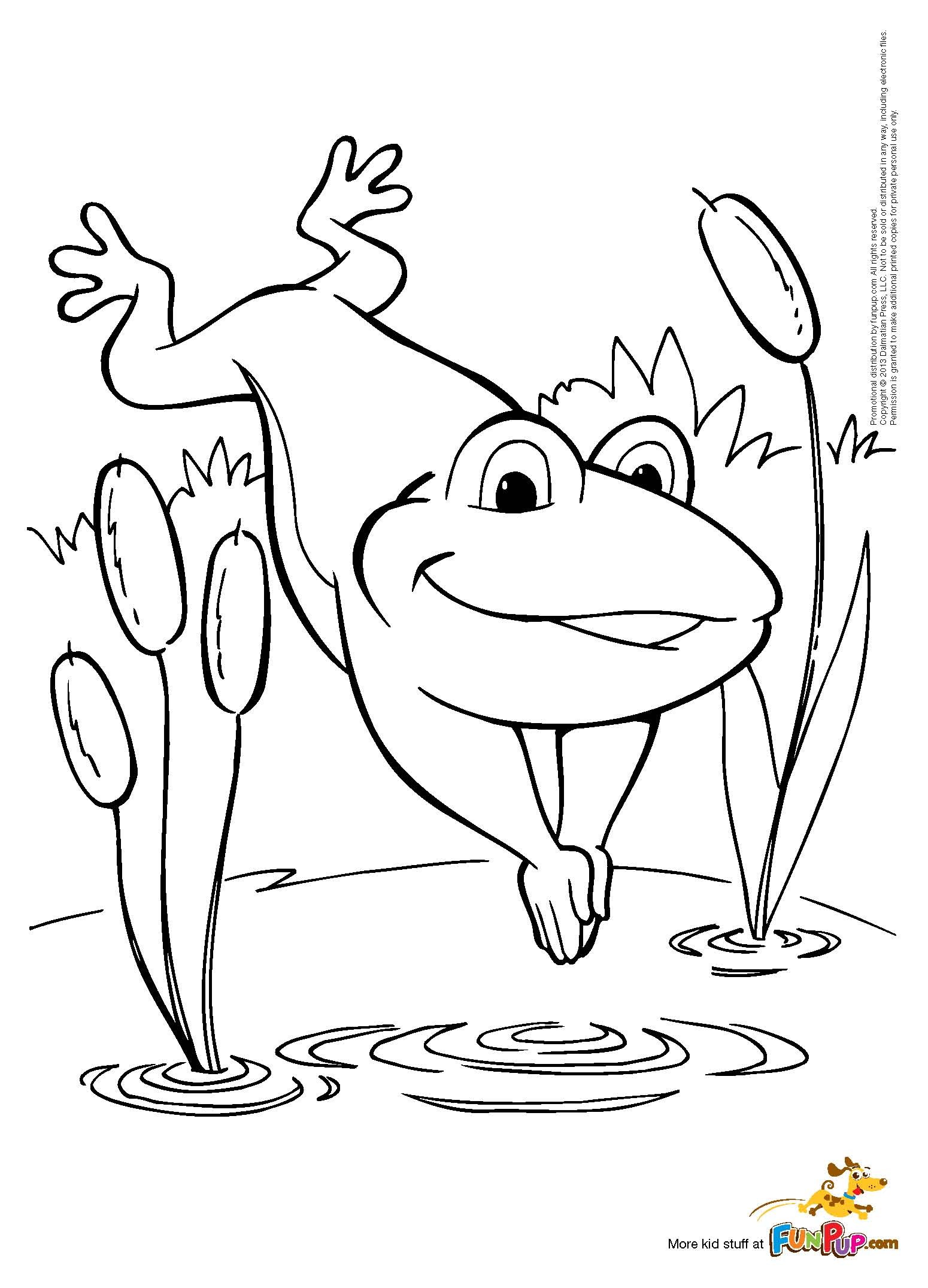 1550x2150 Jumping Frog Coloring Pages Throughout Jumper Page