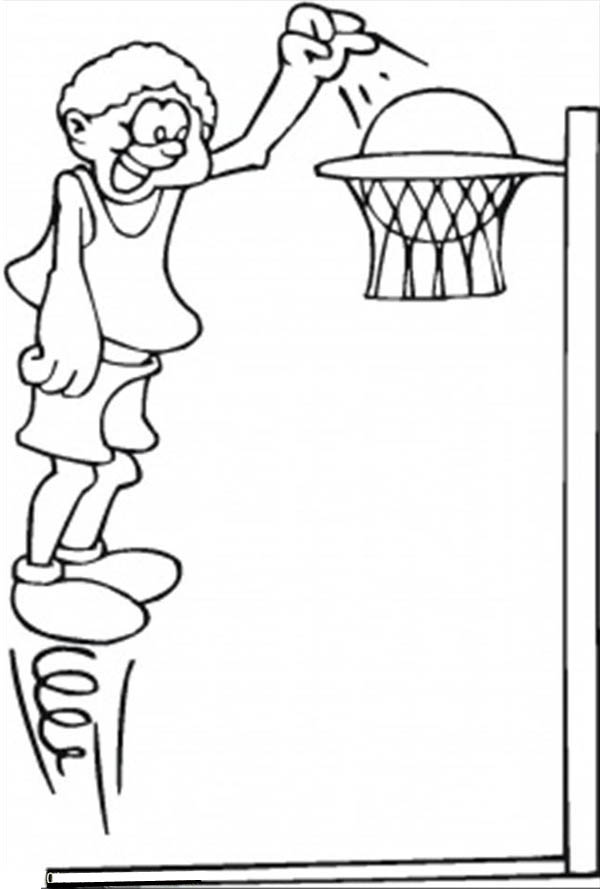 600x889 Jump Coloring Page 425009