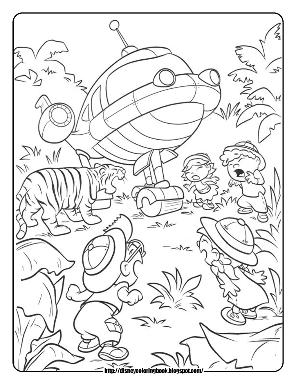 1020x1320 Little Einsteins Coloring Pages