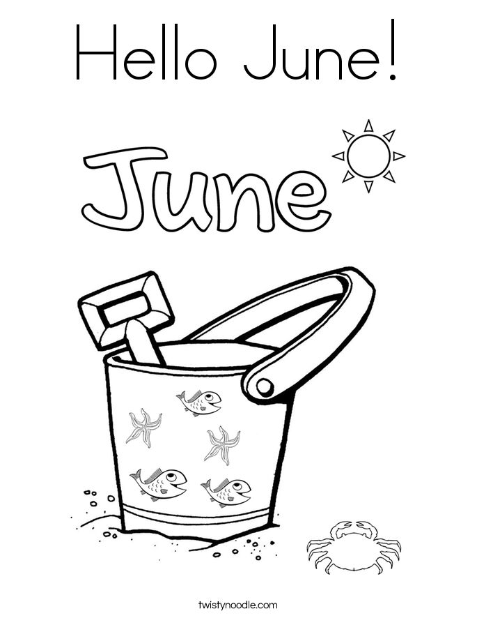 685x886 Hello June 6 Coloring Page Png Ctok 20160425100315 June Coloring