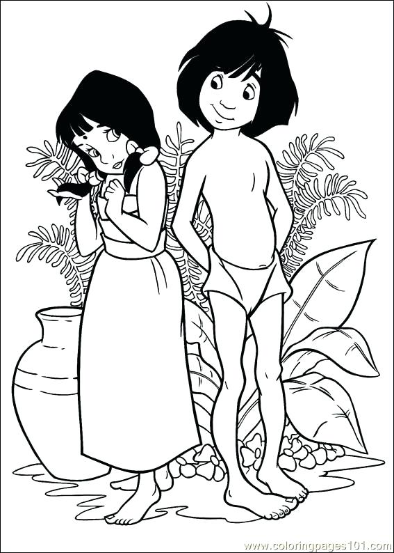567x794 Jungle Book Coloring Page Jungle Book 2 Coloring Pages Jungle Book