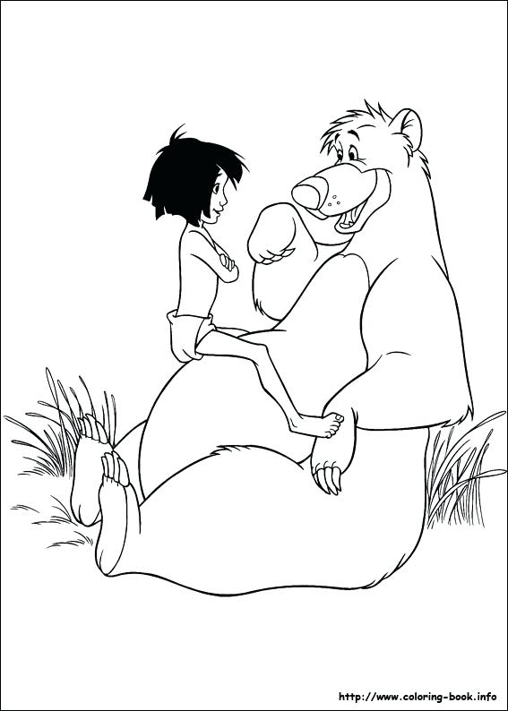 567x794 Jungle Book Coloring Pages Jungle Book Coloring Picture Jungle